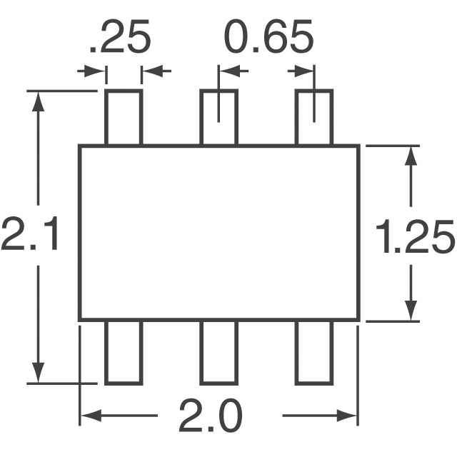 RB530XNTR Rohm Semiconductor  Diodos - Rectificadores - Matrices
